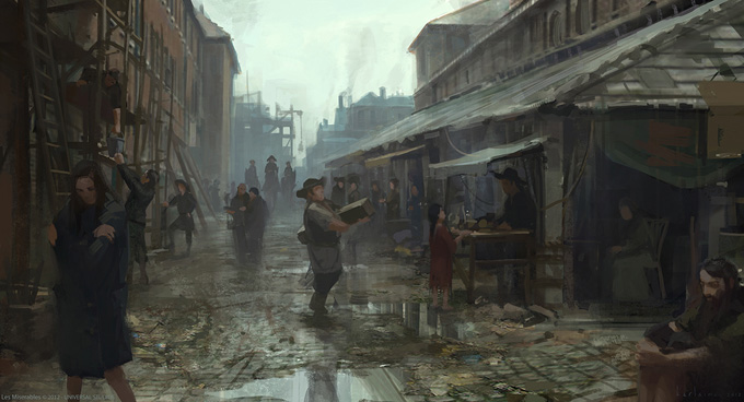 Les Miserables Concept Art by Karl Simon Gustafsson