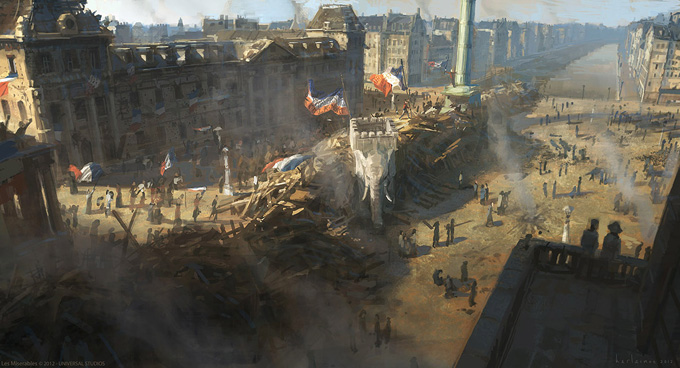 Les Miserables Concept Art by Karl Simon Gustafsson