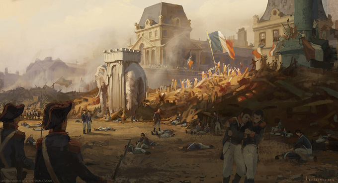 Les Miserables Concept Art by Karl Simon Gustafsson