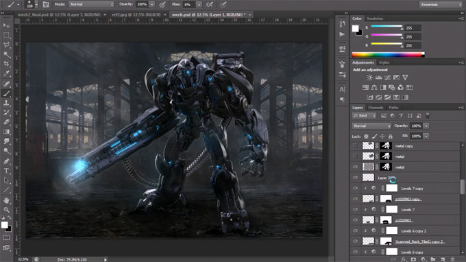 Creating a Sci-Fi Robot Warrior in ZBrush with Justin Fields