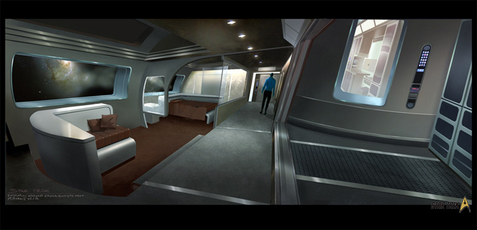 Star Trek Game Video Concept Art by Mike Sebalj