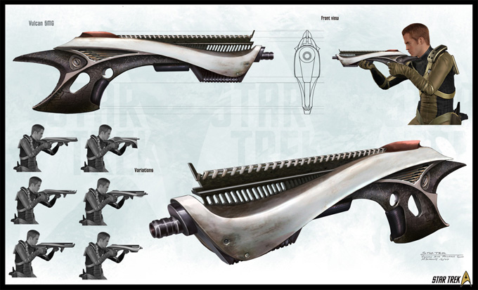 Star Trek Game Video Concept Art by Mike Sebalj