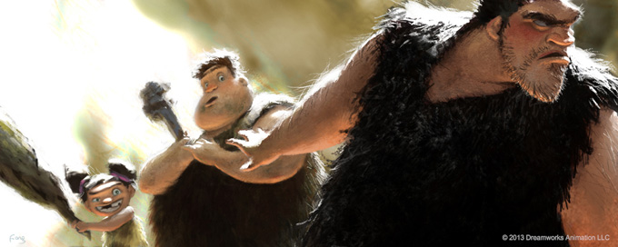 The Croods Visual Development Designs by Arthur Fong