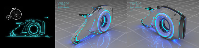 Tron: Uprising Vehicle Designs and Background Paintings Vaughan Ling 