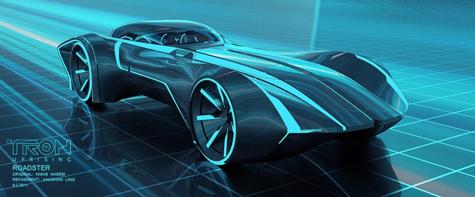 Tron: Uprising Vehicle Designs and Background Paintings Vaughan Ling 