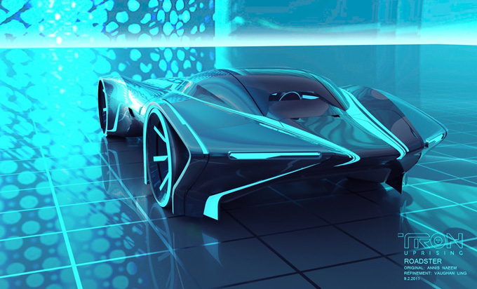 Tron: Uprising Vehicle Designs and Background Paintings Vaughan Ling 