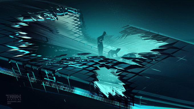 Tron: Uprising Vehicle Designs and Background Paintings Vaughan Ling 