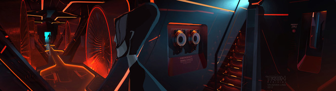 Tron: Uprising Vehicle Designs and Background Paintings Vaughan Ling 