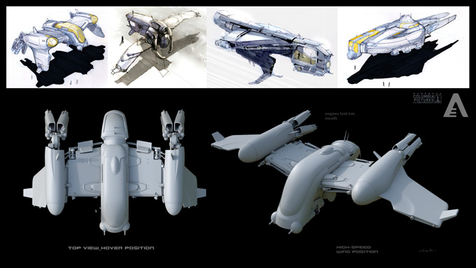 After Earth Concept Designs by Colie Wertz