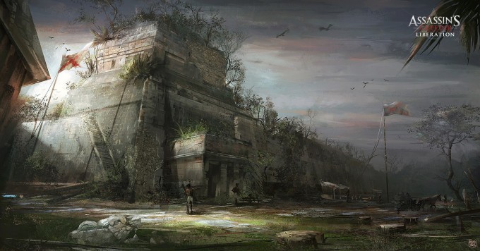 Assassin’s Creed III: Liberation Concept Art by Nacho Yagüe