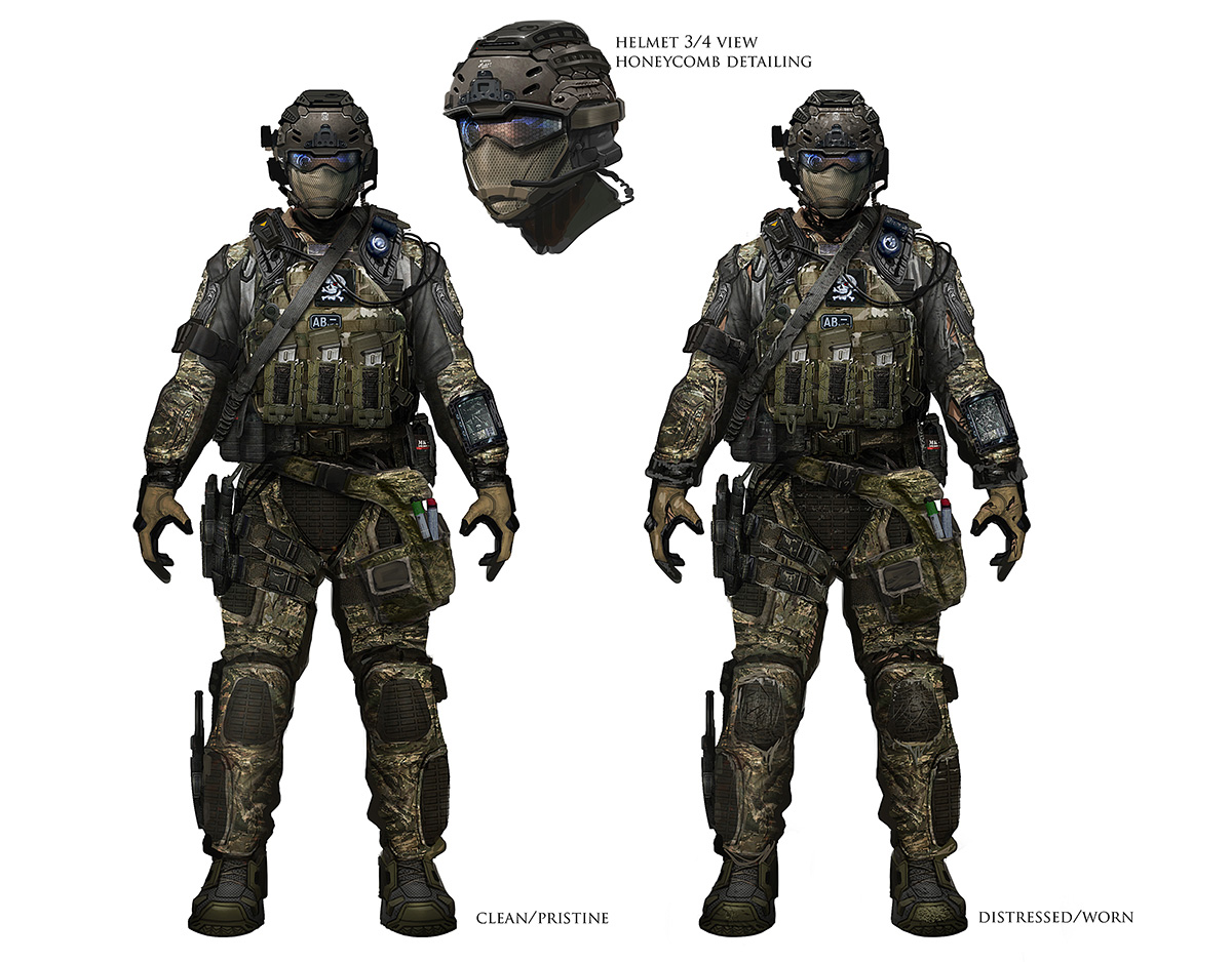 Call of Duty: Black Ops 2 Concept Art by Eric Chiang | Concept Art World