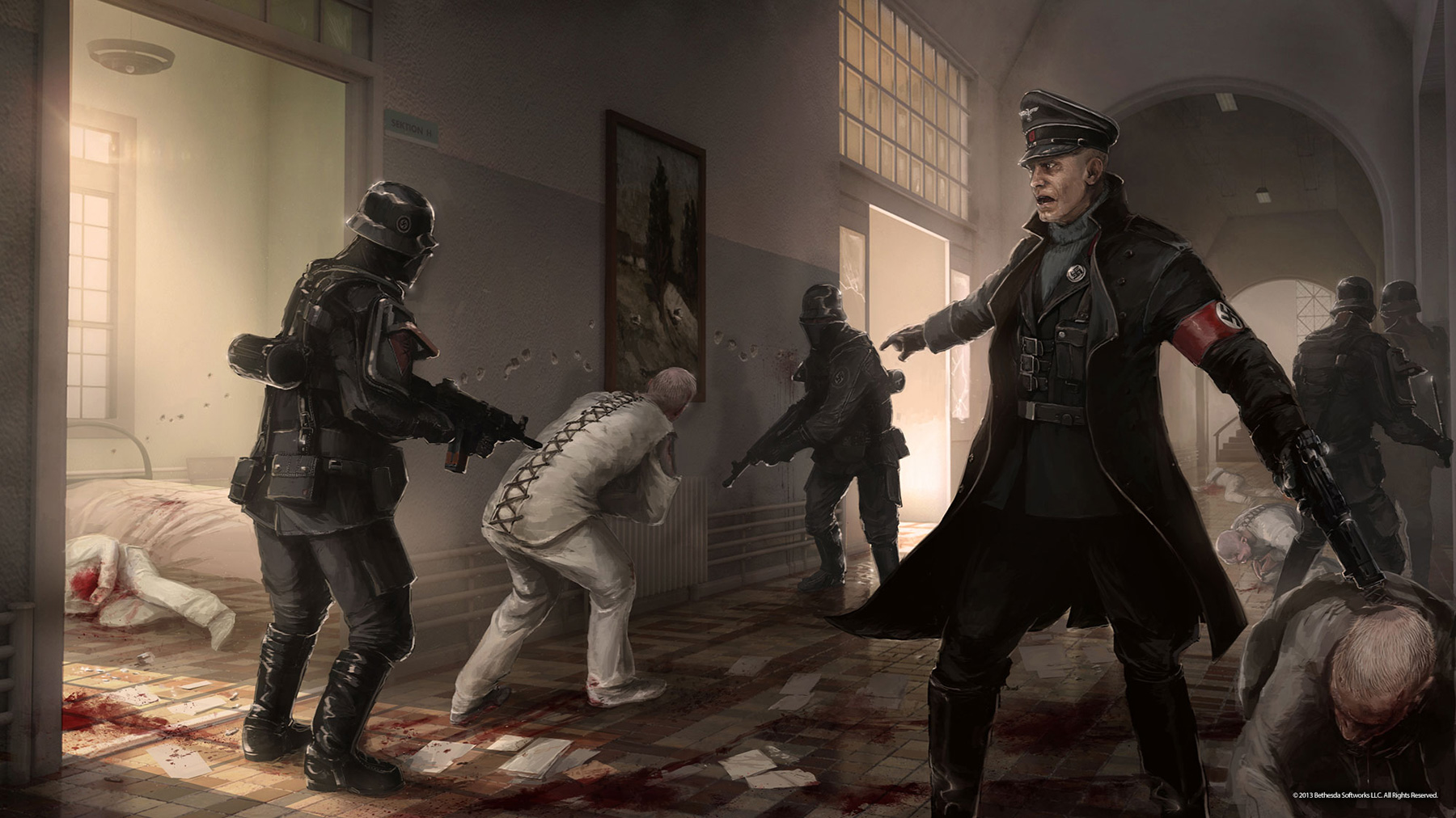 Concept Art - Wolfenstein: The New Order Wiki Guide - IGN