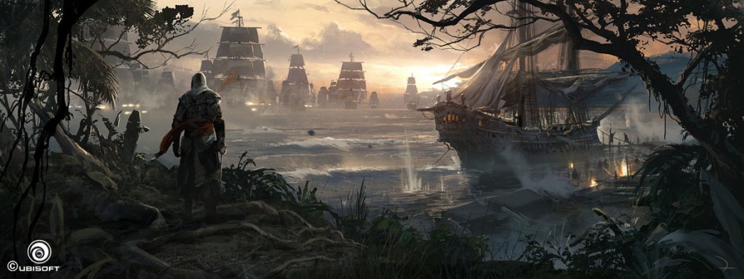 Assassin’s Creed IV Black Flag Concept Art by Martin Deschambault ...