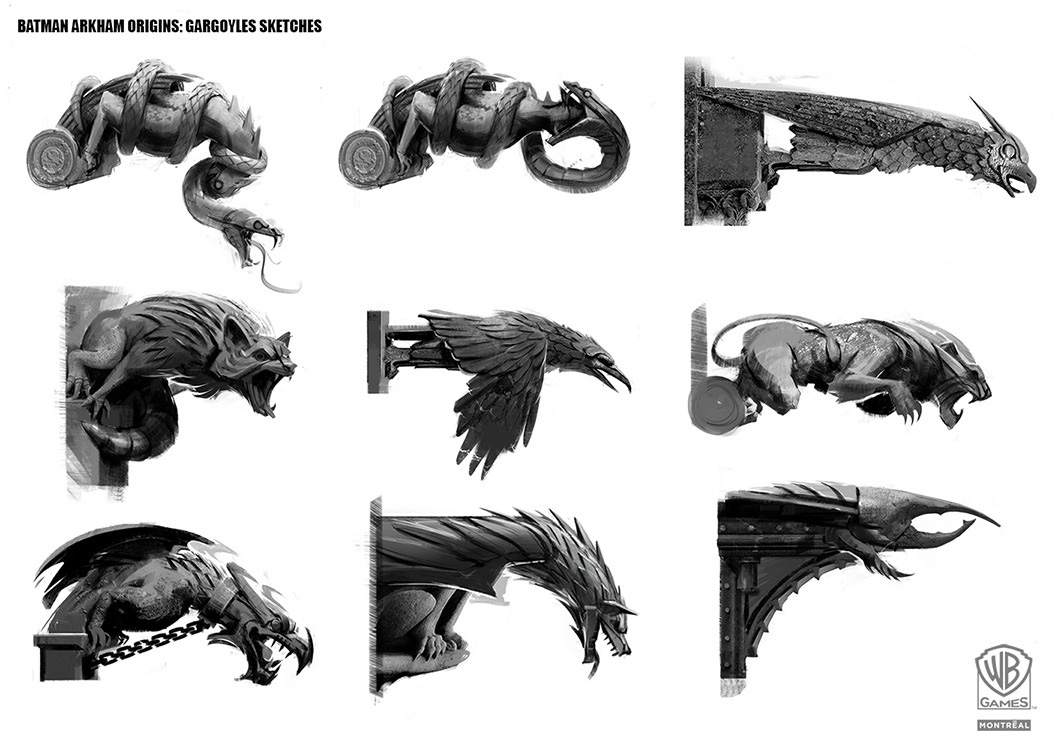 Batman: Arkham Origins Concept Art by Virgile Loth | Concept Art World
