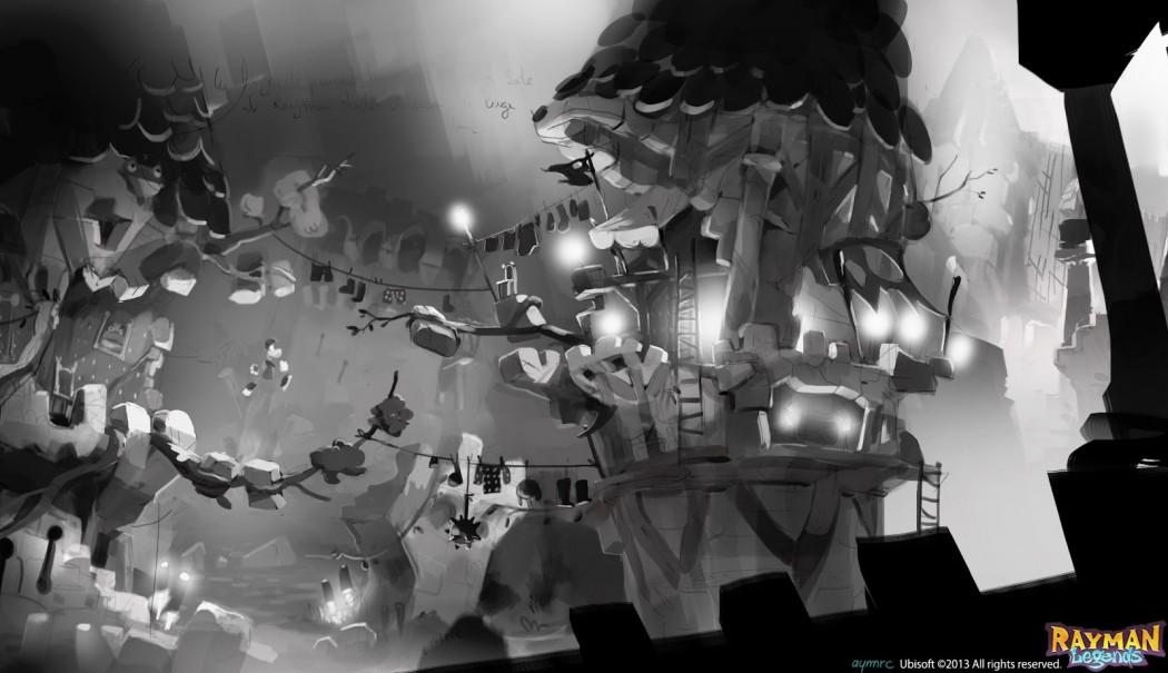 Rayman Legends Concept Art by Aymeric Kevin | Concept Art World