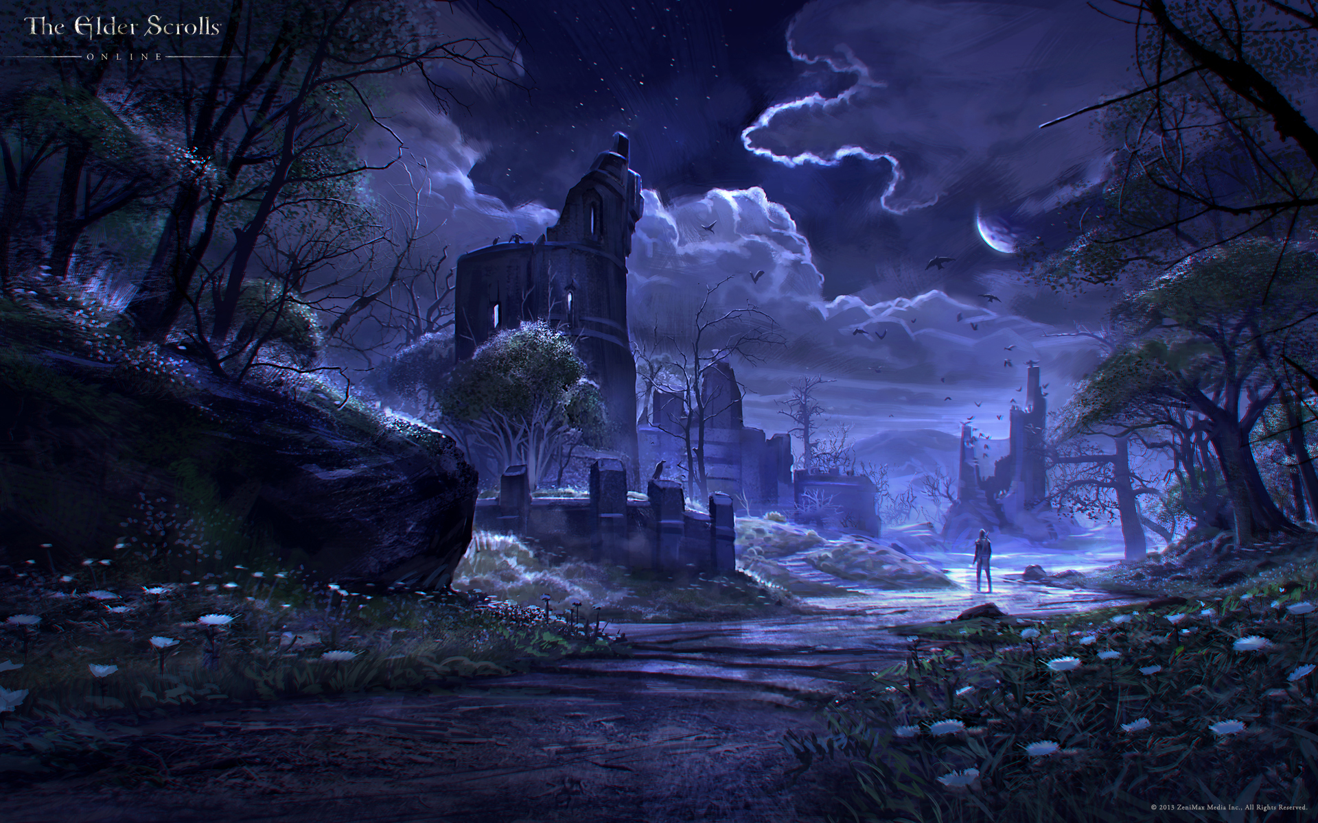 Steam Workshop::Minecraft: Swamp Nighttime Concept Art [4K]