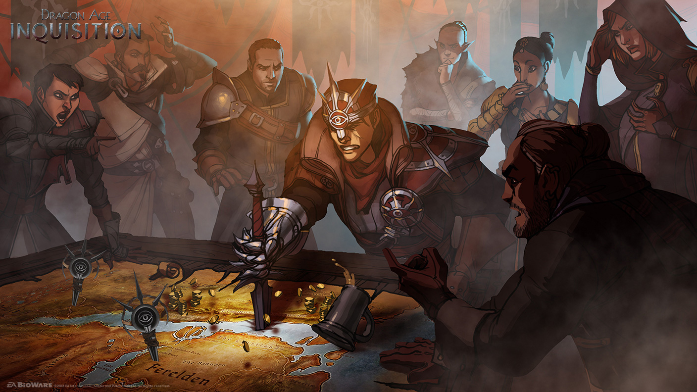 Dragon Age Inquisition Concept Art And Illustrations By Matt Rhodes