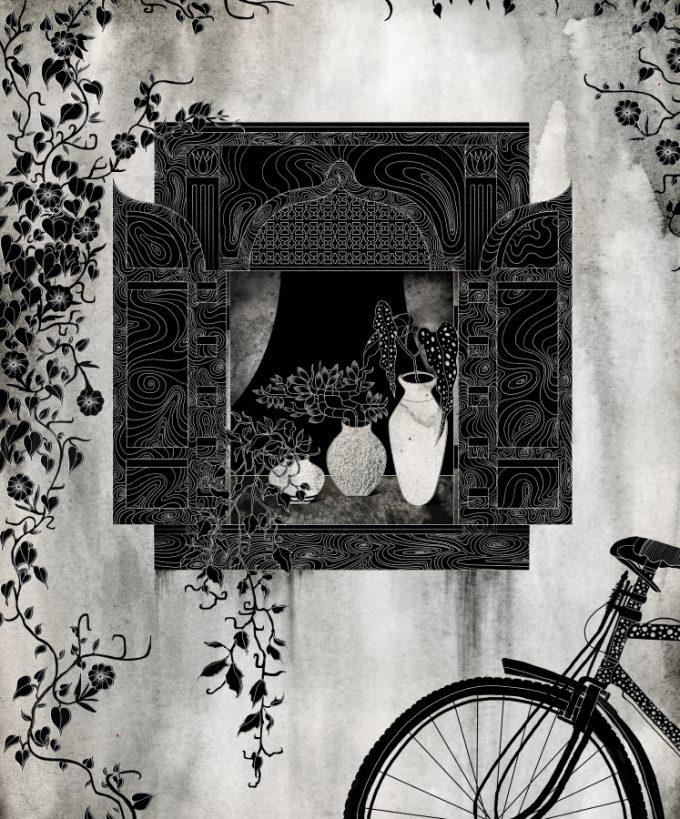 Cristina Bencina Illustration indian window