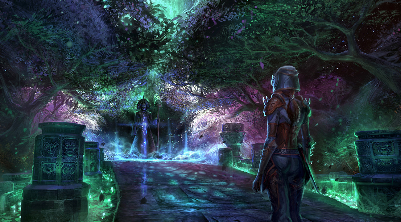 Elder Scrolls Online Concept Art Valenwood 