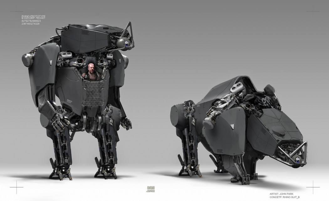 The Amazing Spider-Man 2 Rhino Concept Designs by John Park | Concept ...