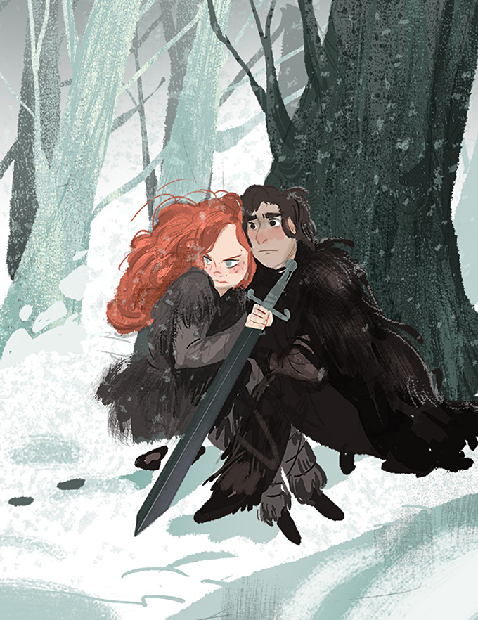 Game_of_Thrones_Concept_Art_Illustration_01_Victoria_Ying_Jon_Ygritte