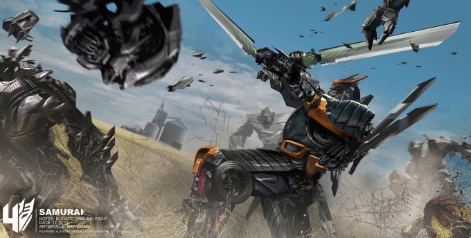 Transformers Age of Extinction Cocnept Art EN01 Samurai