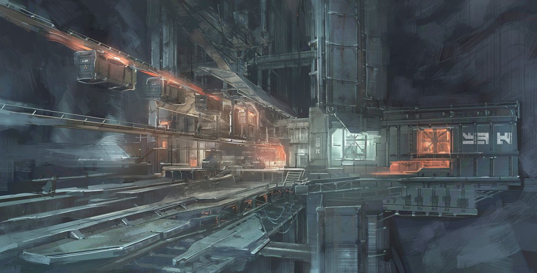 Killzone Shadow Fall Concept Art by Richard Dumont | Concept Art World