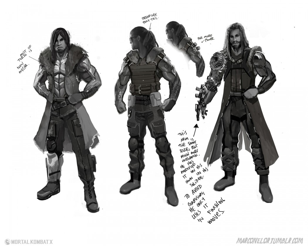 Exclusive 'Mortal Kombat X' Concept Art by Marco Nelor | Concept Art World