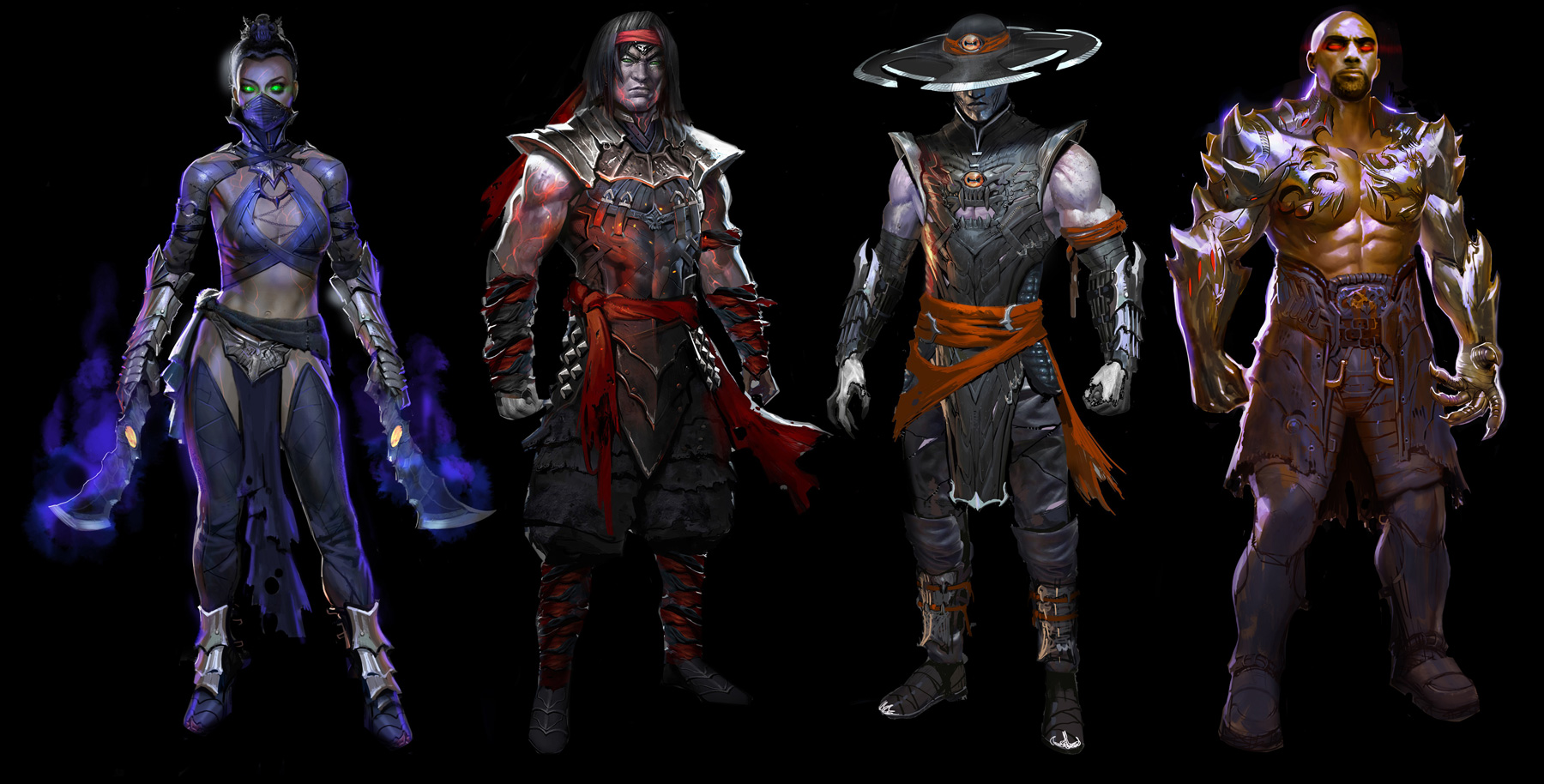 Mortal Kombat X - Character Art