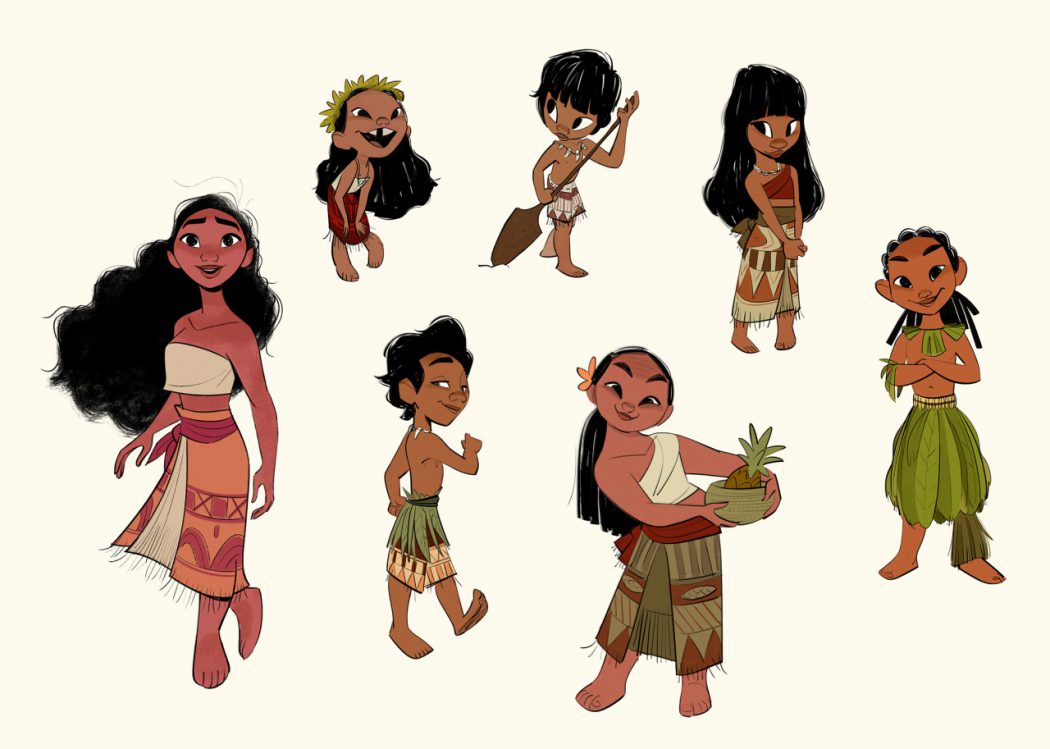 Disney's Moana Concept Art by Bobby Pontillas | Concept Art World