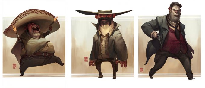 cowboy-western-concept-art-illustration-01-sergi-brosa-farwest