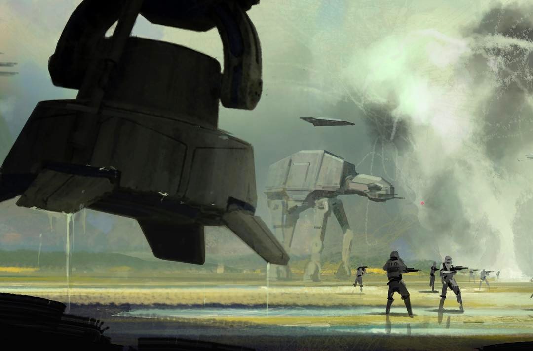 Rogue One A Star Wars Story Concept Art By Matt Allsopp Concept Art