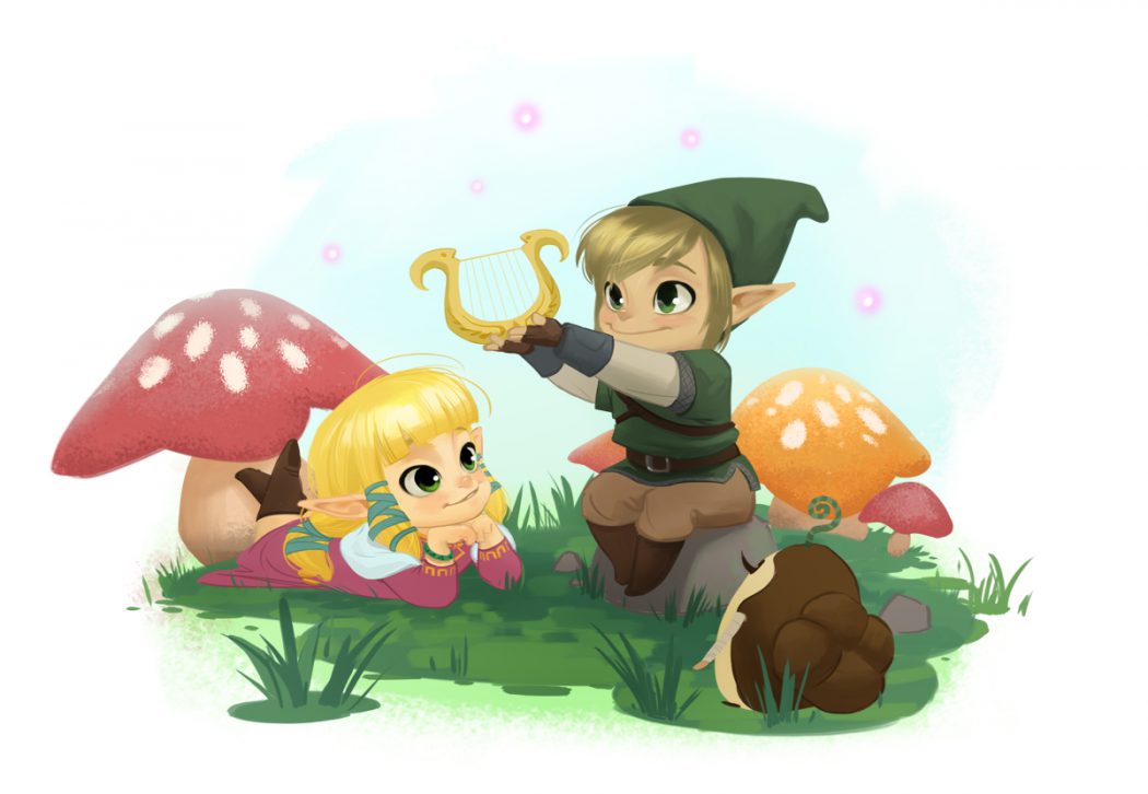 The Legend of Zelda Inspired Concept Art and Illustrations I | Concept ...