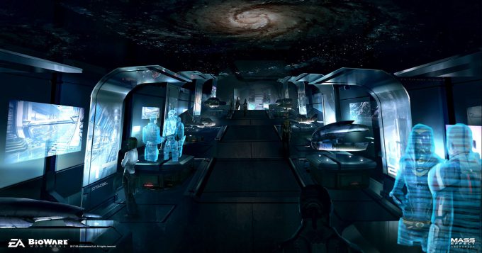 Mass Effect Andromeda Concept Art ben lo cultural exchange env