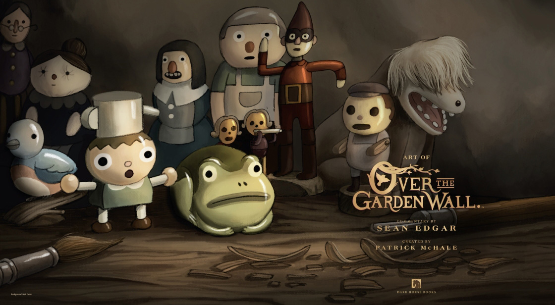 over the garden wall art book