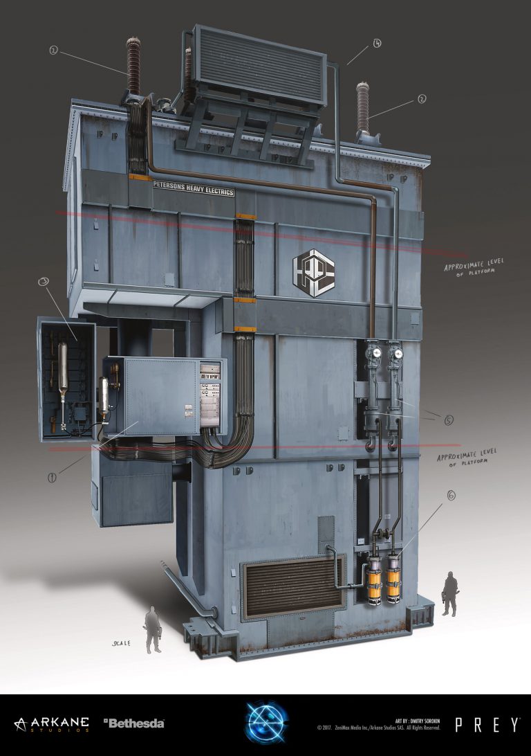 Prey(2017 Video Game) Concept Art by Dmitry Sorokin | Concept Art World