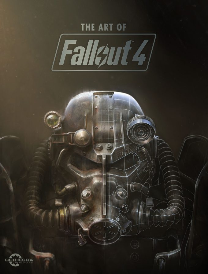 Fallout 4 art book cover concept art IN