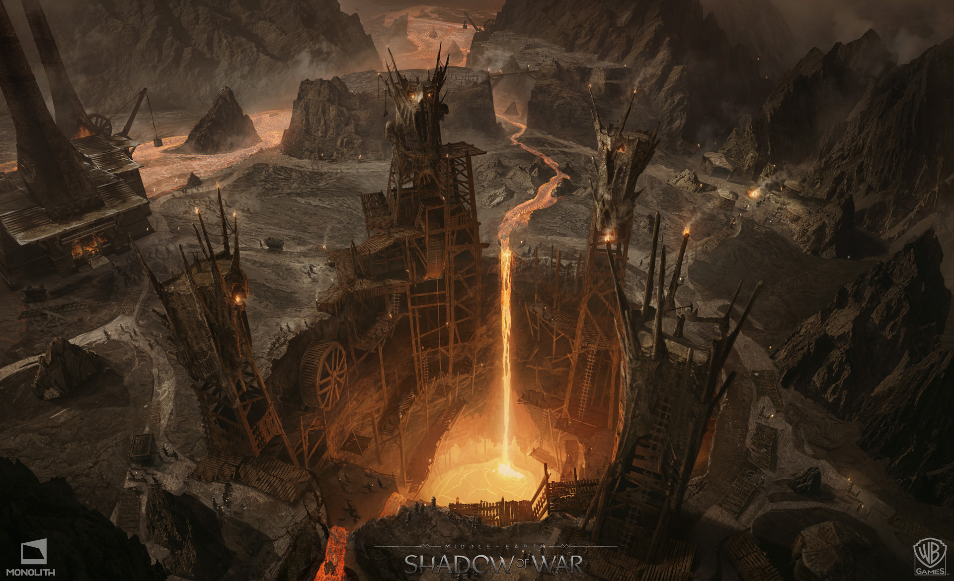 Middle-earth: Shadow of War Concept Art by George Rushing