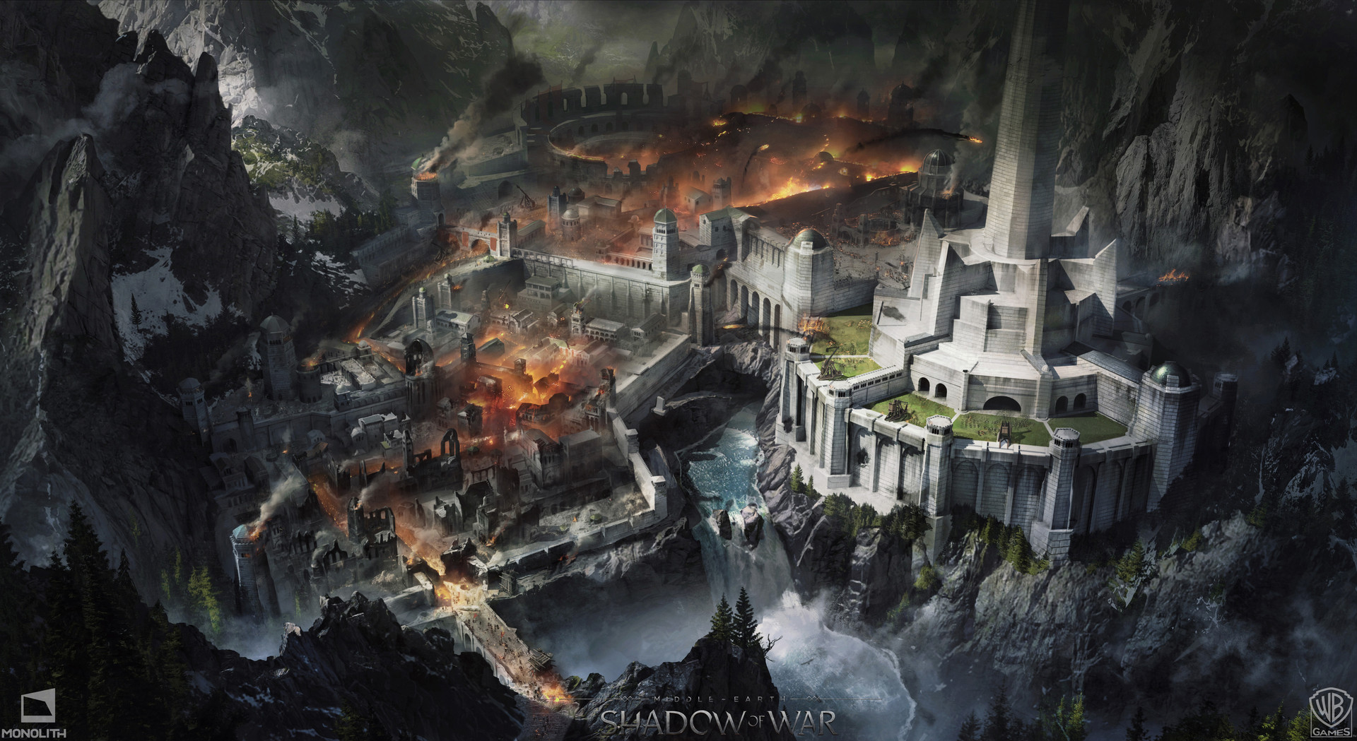 Middle-earth: Shadow of War Concept Art by George Rushing | Concept Art