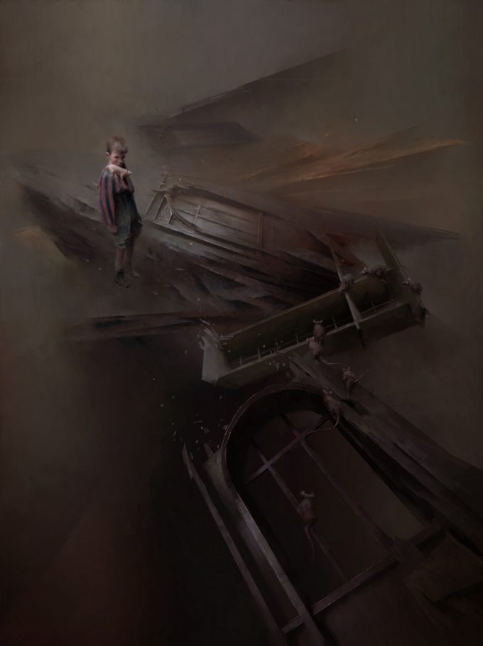 Dishonored Death of the Outsider concept art piotr jablonski the lonely rat boy s