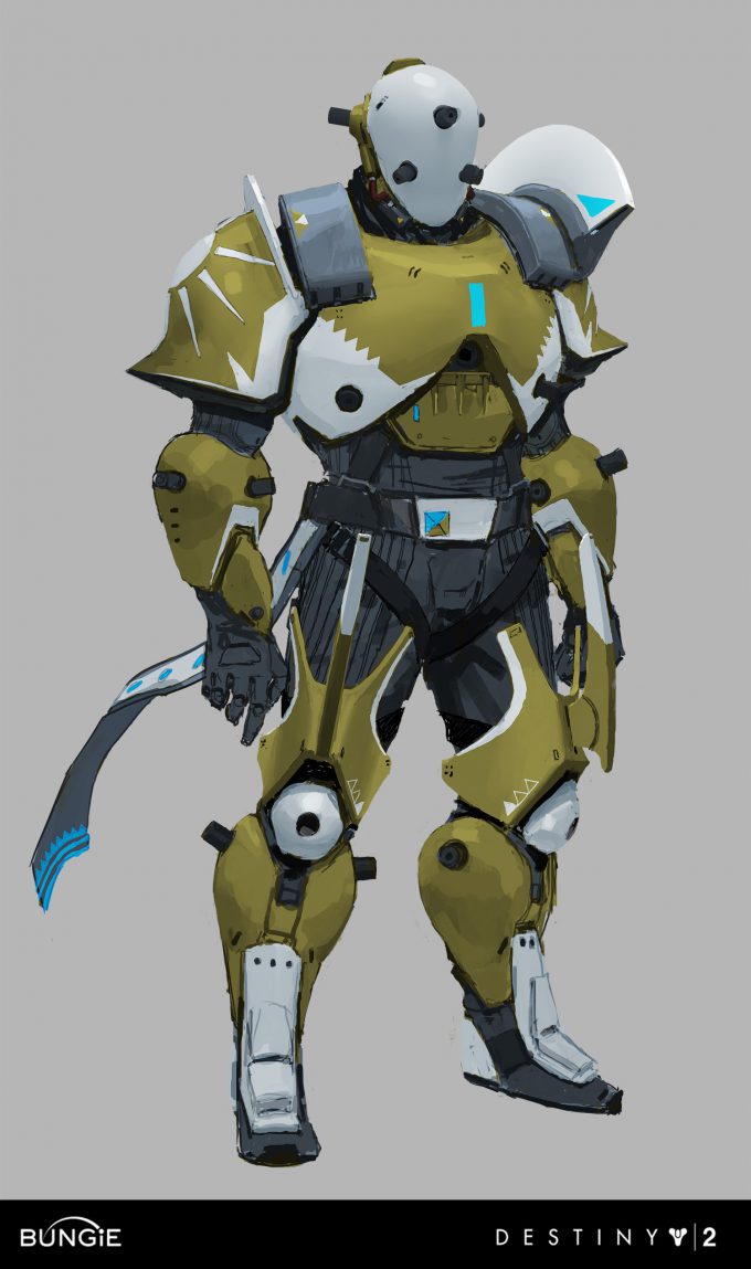 Destiny 2 Curse of Osiris Concept Art Ryan Gitter infinite forest titan