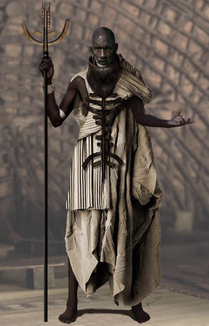 Black Panther Costume Concept Art Phillip Boutte Jr 04 Jabari Tribe
