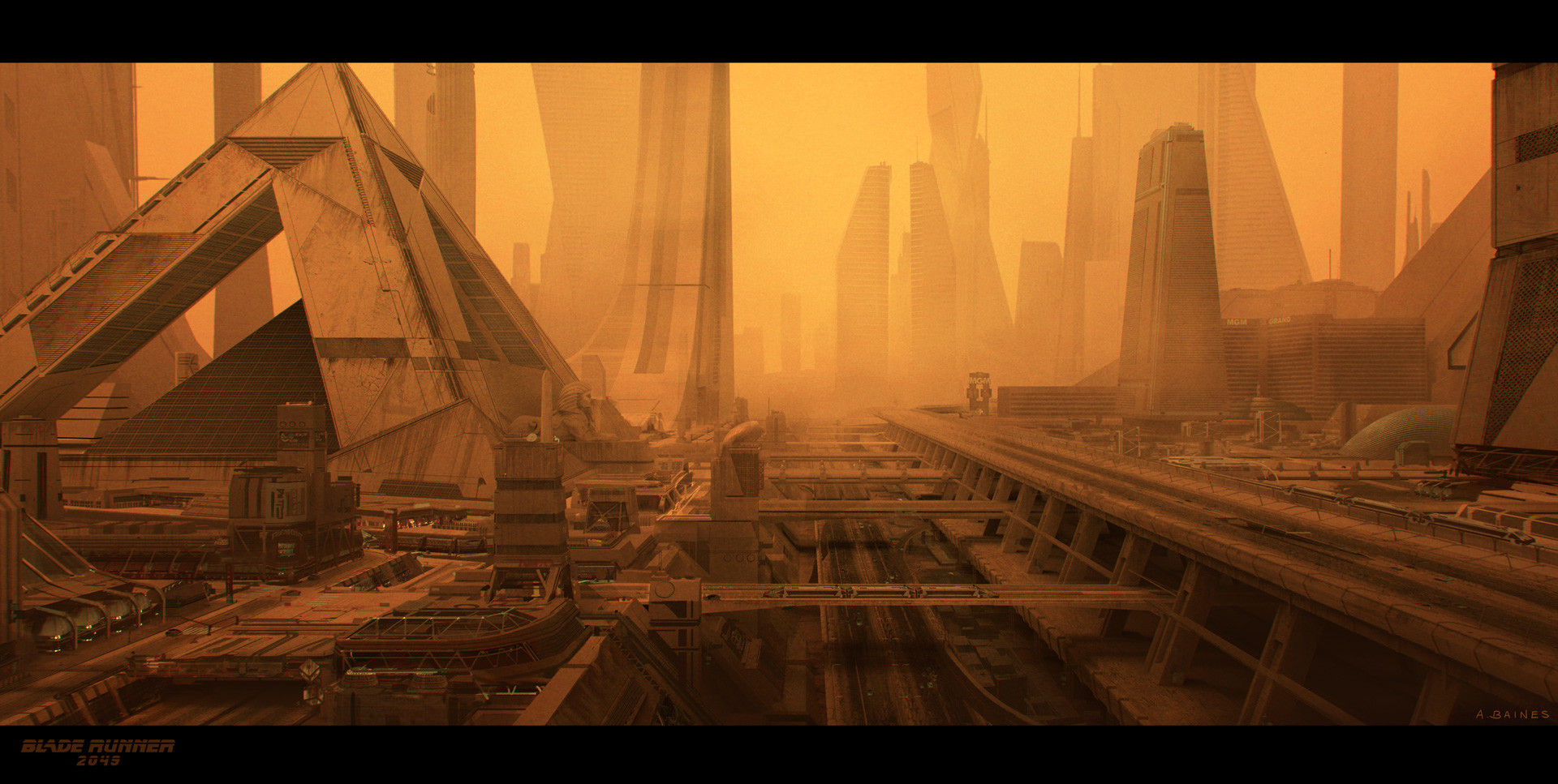 Blade Runner Concept Art