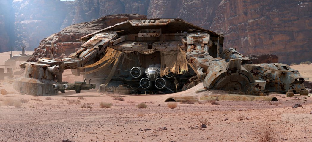 Star Wars: The Force Awakens Concept Art by Dermot Power | Concept Art ...