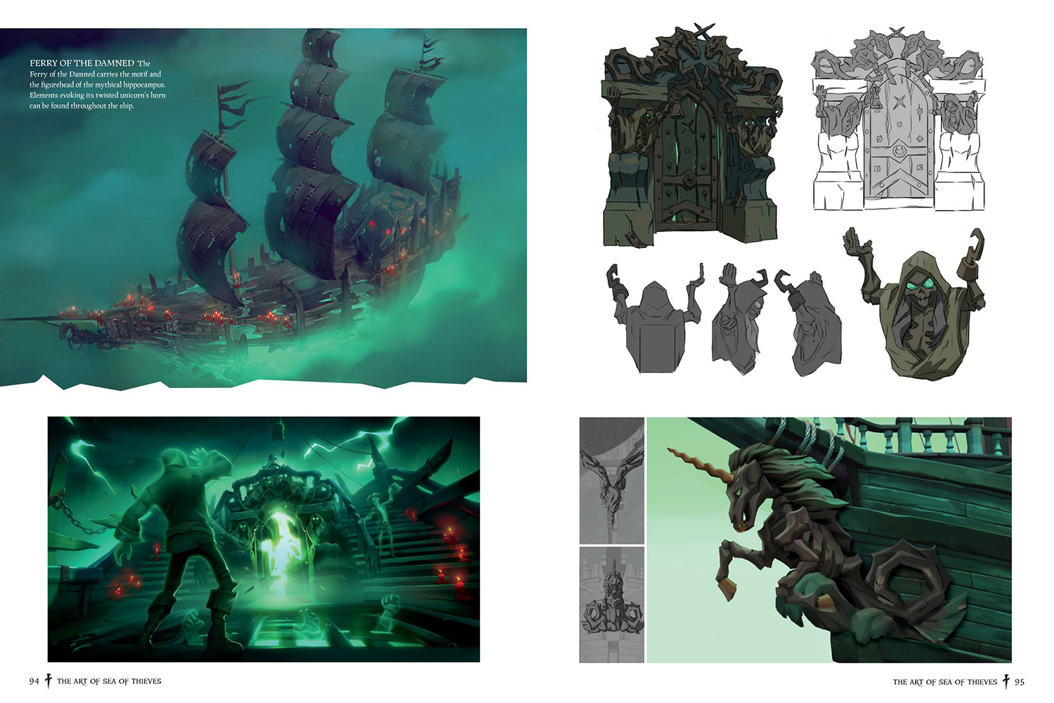The Art of Sea of Thieves is a collectible art book featuring over 200 page...