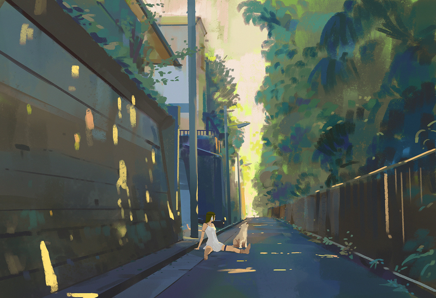 Studio Ghibli Inspired Artwork by Atey Ghailan | Concept Art World