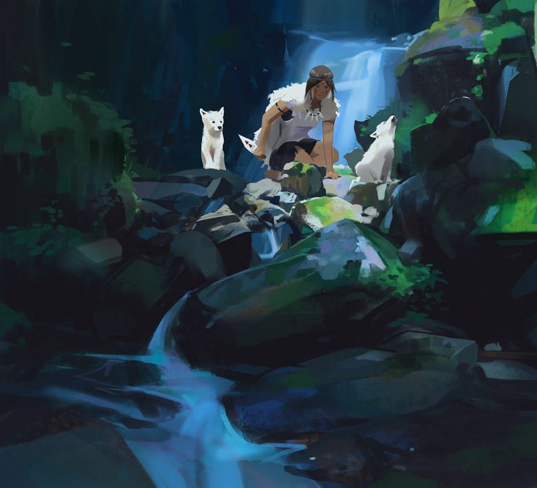 Studio Ghibli Inspired Artwork by Atey Ghailan | Concept Art World