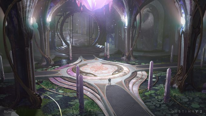 Destiny 2 Forsaken Concept Art Sung Choi Dreaming City Awoken Interior