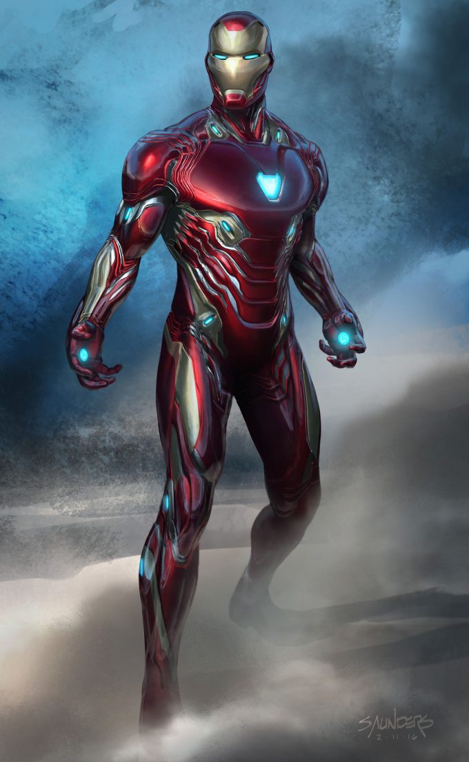 Avengers Infinity War Concept Art Phil Saunders ironmanmk47stageeweb