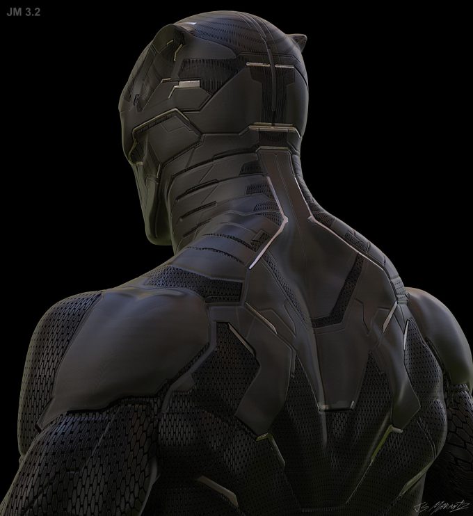 Avengers Infinity War Concept Art Jerad Marantz Black Panther 5 2